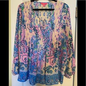 Lilly Pulitzer Marilina Tunic Top NWOT